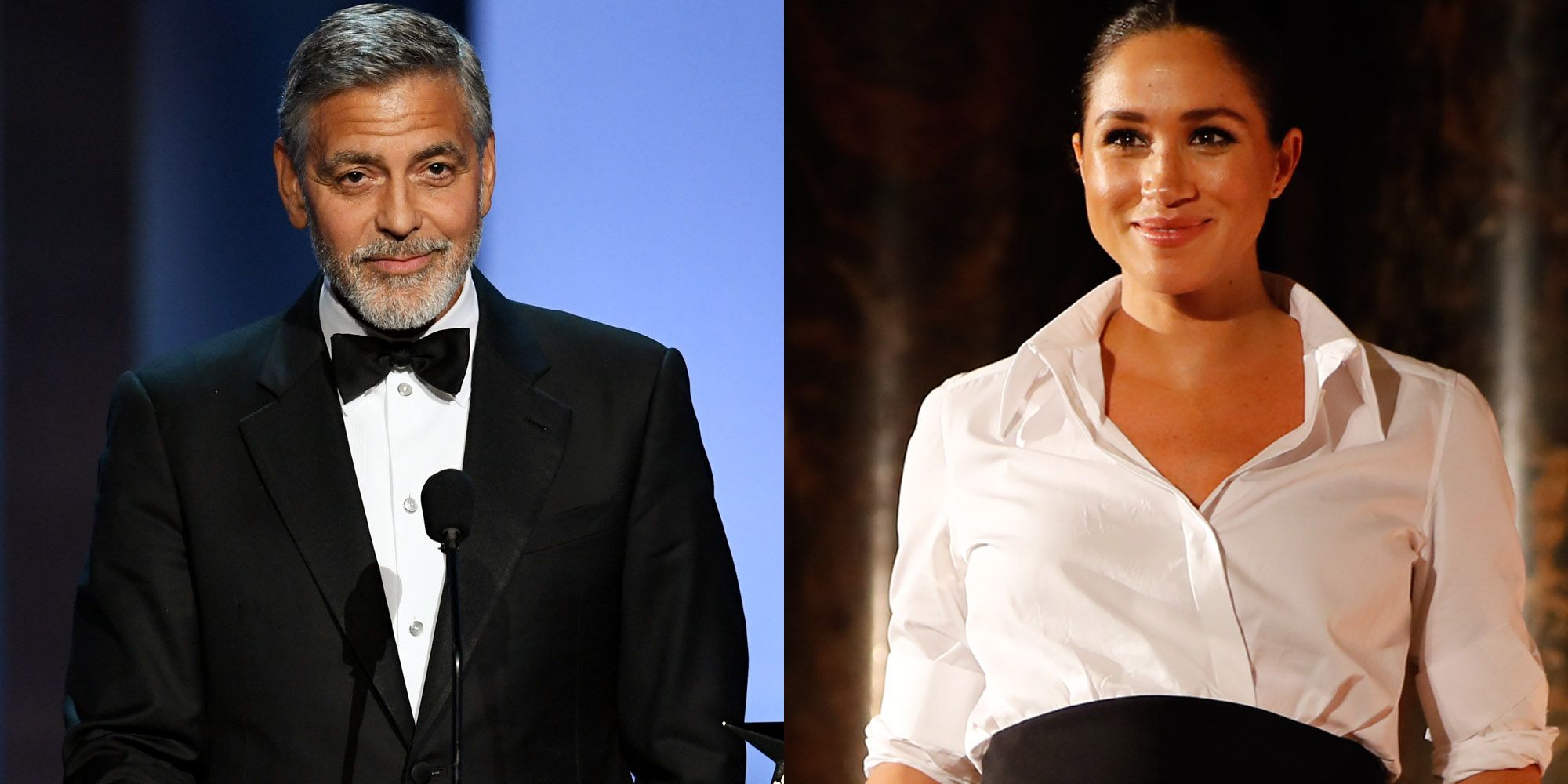 George Clooney Defends Meghan Markle and Compares Her to Princess Diana  Amidst Media Criticism