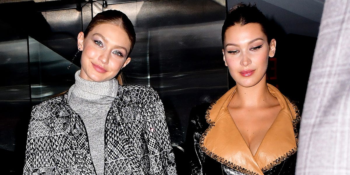 Gigi and Bella Hadid Wear Matching Chanel Outfits - Gigi and Bella ...