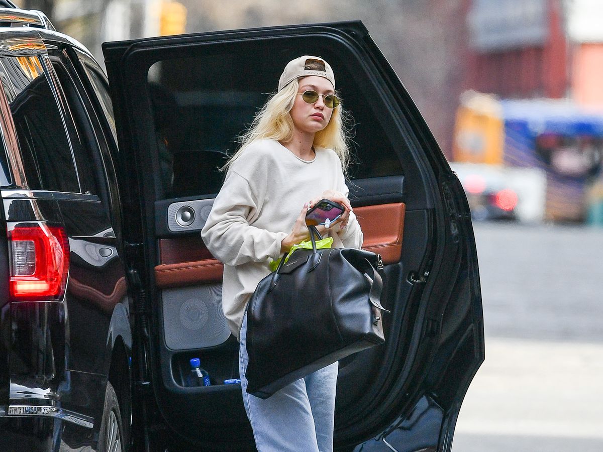 Gigi Hadid's Easy Off-Duty Look Includes Mom Jeans and Loafers