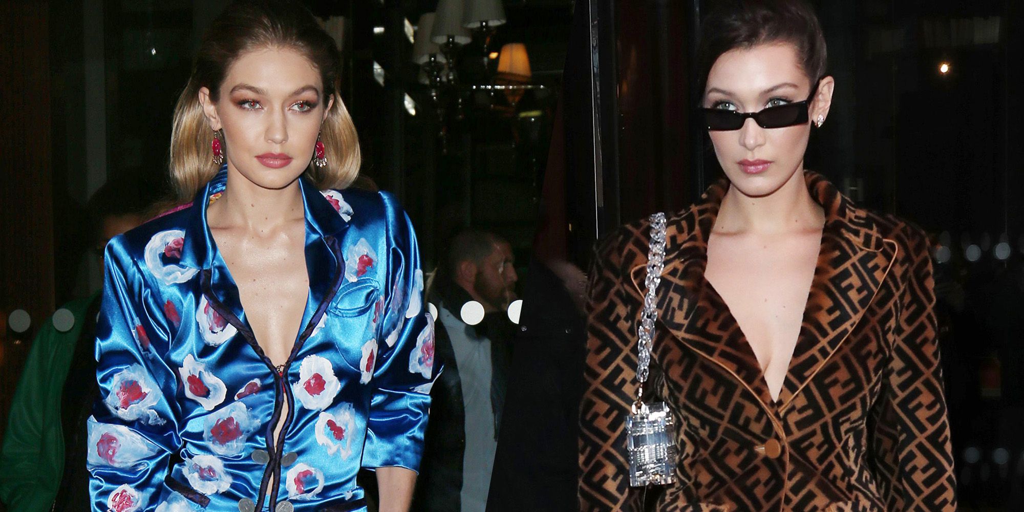 Bella Hadid Takes Logomania to a Whole New Level in a Fendi Skirt Suit