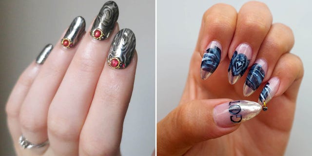 Airbrush nails : r/Nails