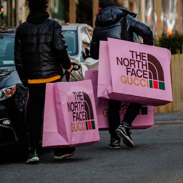 the north face x gucci nyc pop up