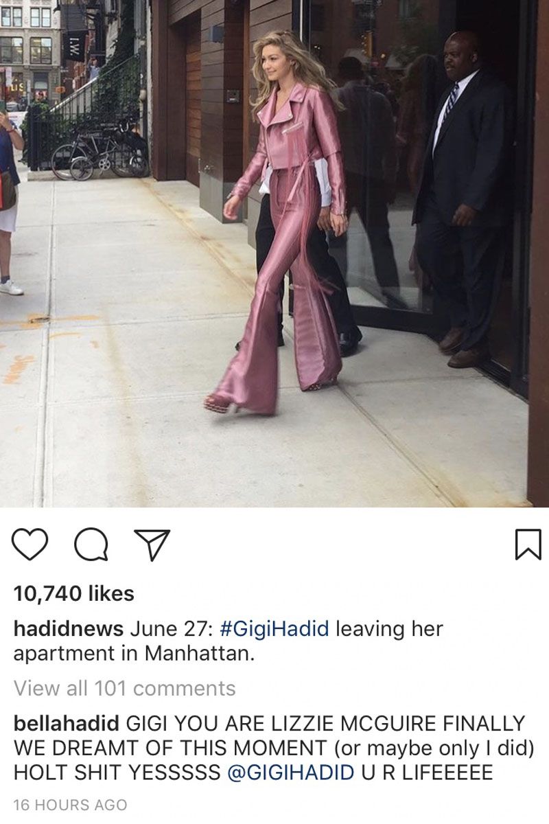 Gigi Hadid Pink Barbie Outfit - Gigi Hadid Dressed Like Elle Woods, Lizzie  McGuire and Barbie