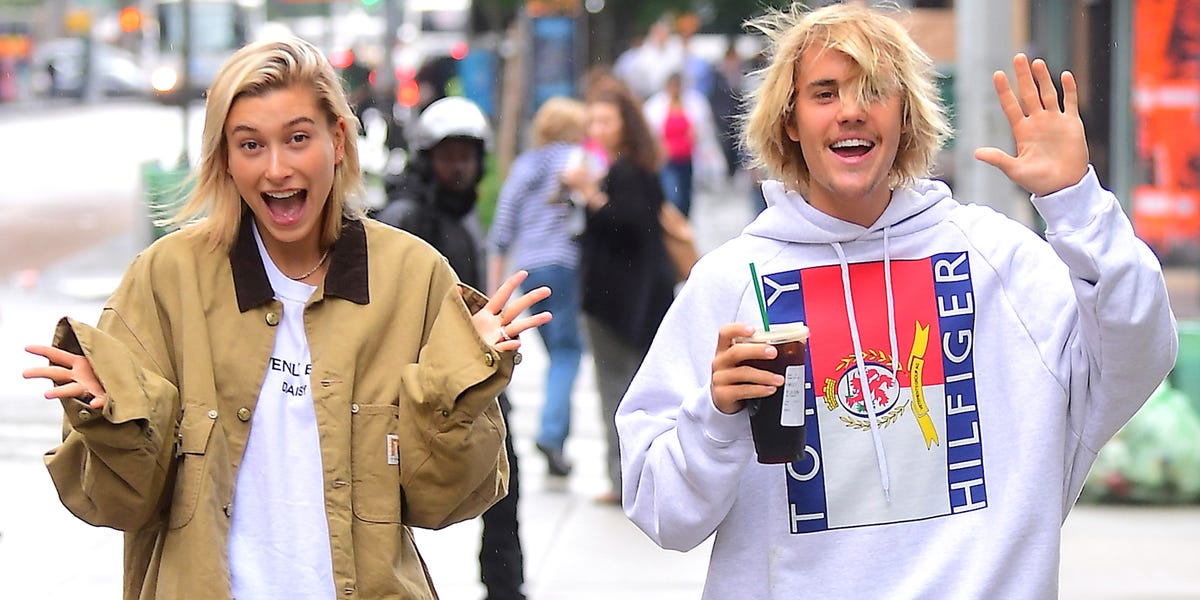 Justin Bieber and Hailey Bieber Hold Hands in a Cute PDA Moment