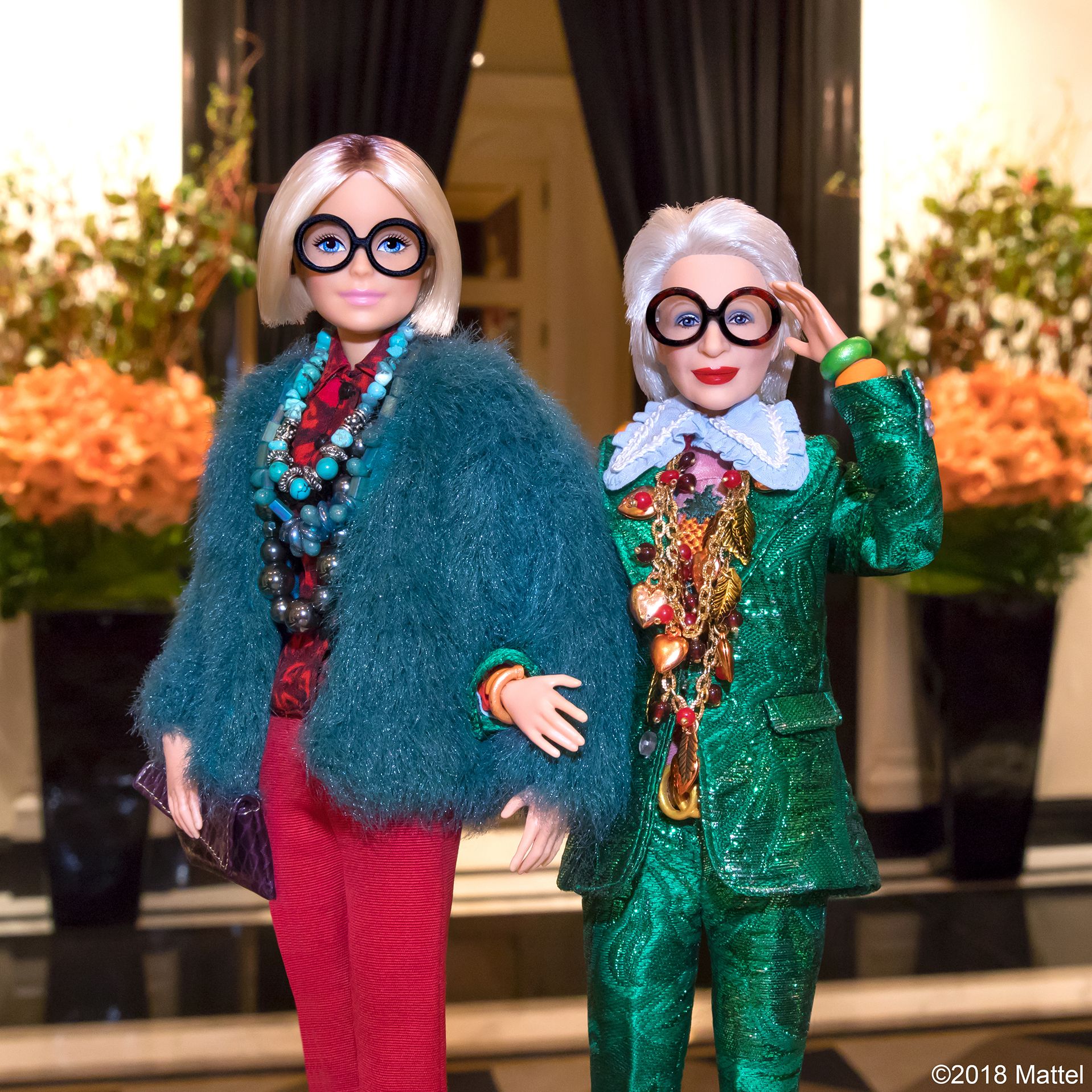 noorden dreigen In zoomen Iris Apfel Just Became the Oldest Person to Have a Barbie Made After Her