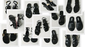 these are the best black sandals of summer 2024