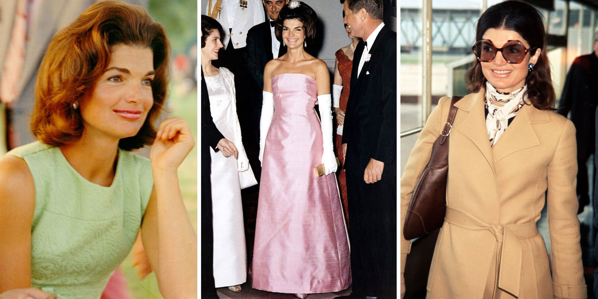 Jacqueline Kennedy Onassis Fashion, News, Photos and Videos | Vogue