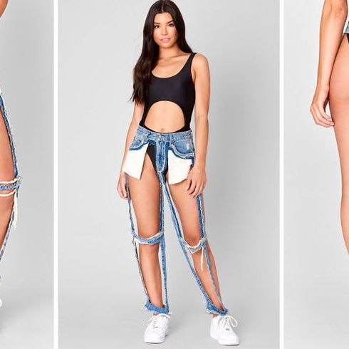 These $168 Thong Jeans Have A Wait-List - Carmar Denim Thong Jeans