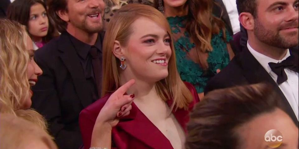 Tras una broma de Jimmy Kimmel sobre la gala de los Oscar del año pasado, cuando se entregó el premio de Mejor Película a 'La La Land', Jennifer Lawrence se ha reído de Emma Stone.