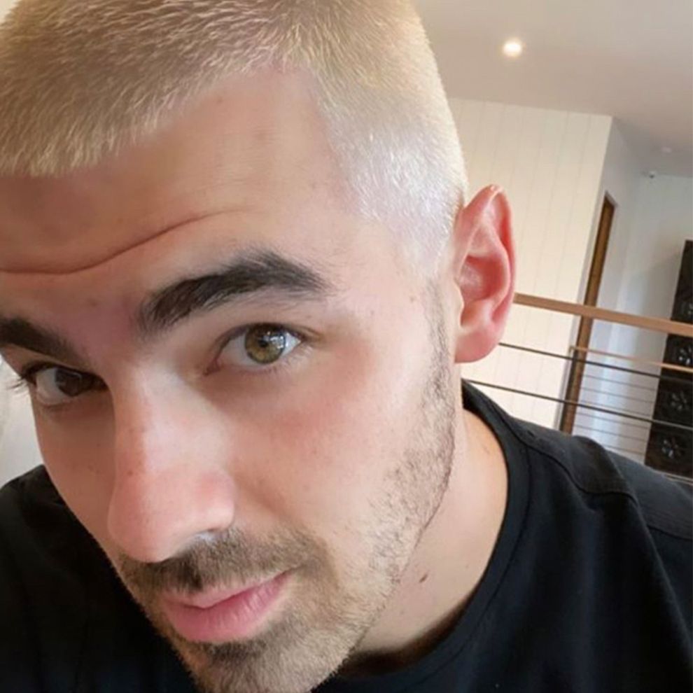 Joe Jonas Dyes His Hair Bleach Blonde After Welcoming Baby