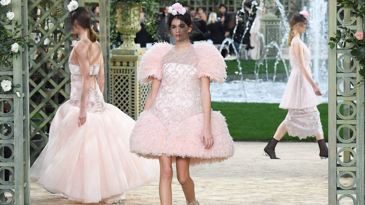 Kaia Gerber Walks First Couture Show at Chanel Couture Spring 2018