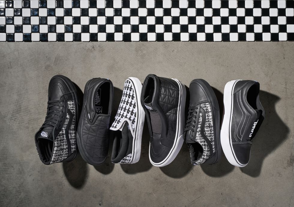 First Look at Vans x Karl Lagerfeld Collab Vans x Karl Lagerfeld Collection Photos