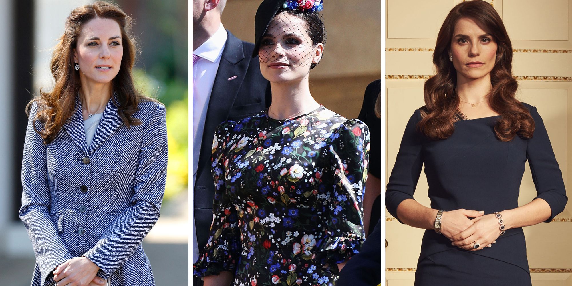 Stor vrangforestilling Afskedigelse sav Kate Middleton Actress Charlotte Riley from King Charles III Movie Attends  Royal Wedding with Tom Hardy