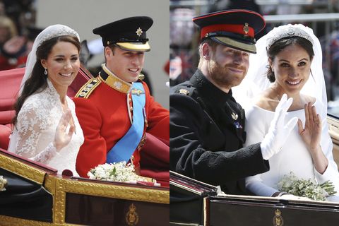 Meghan Markle & Prince Harry's Wedding Compared To Kate Middleton ...