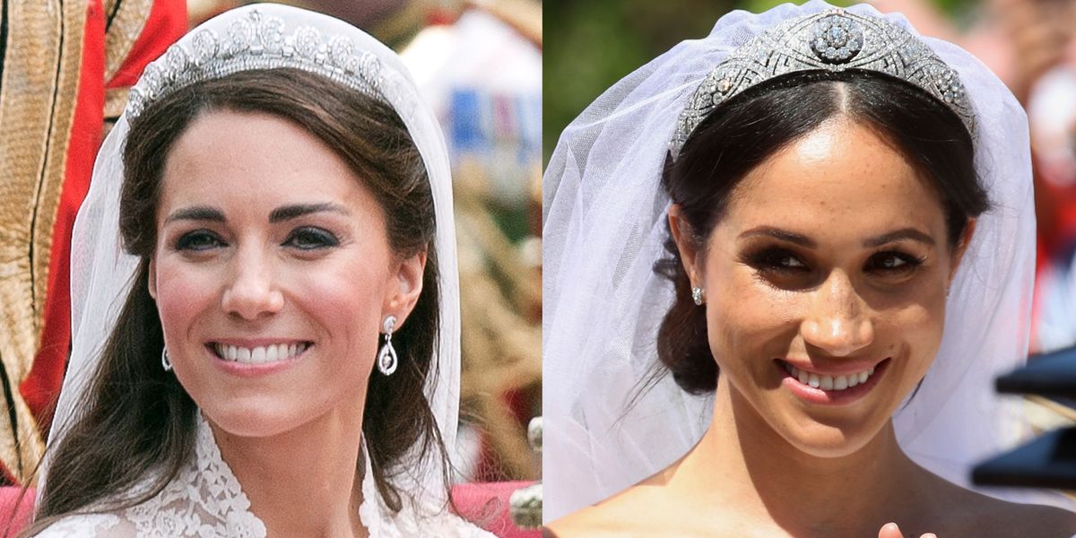 Meghan Markle's Tiara Compared to Kate Middleton's Tiara