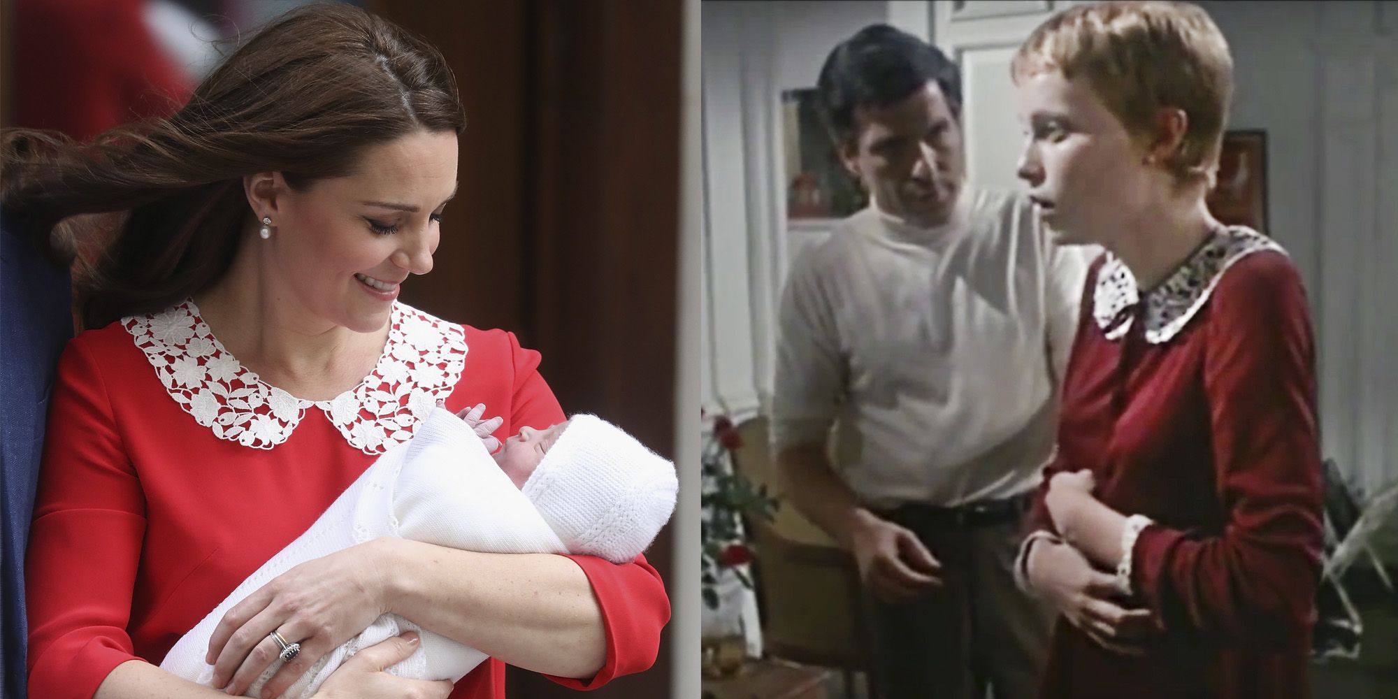 Kate Middleton Wore a Dress from Rosemary's Baby for Louis' Debut