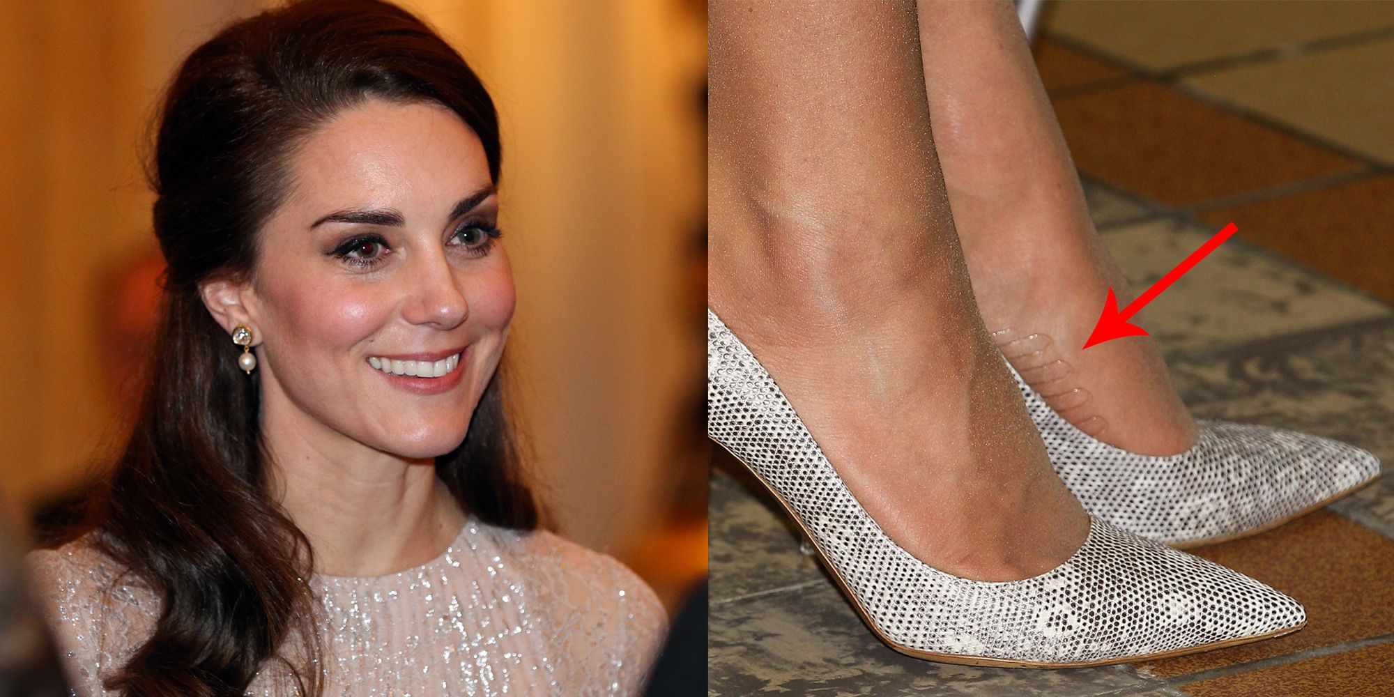 Recite petroleum fe How Kate Middleton Keeps Her Shoes and Tights from Slipping