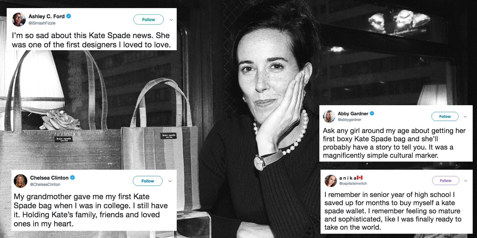 First Kate Spade Bag Trending on Twitter Following Designer's Death