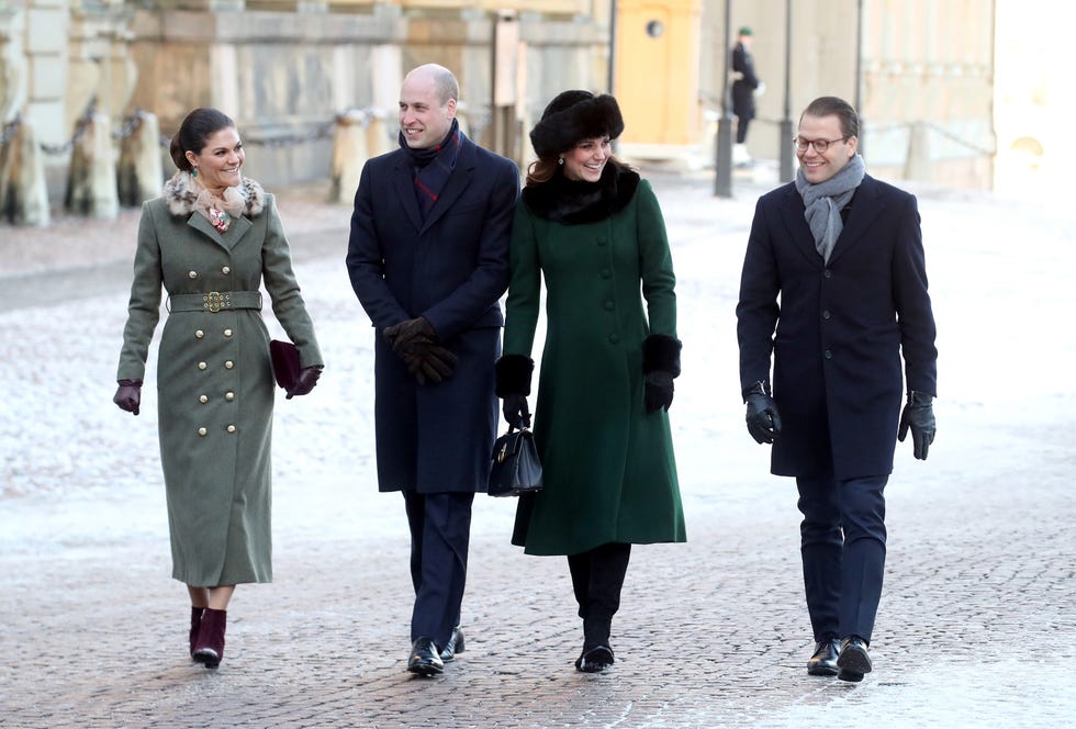 Kate Middleton and Prince William Meet Swedish Royal Family