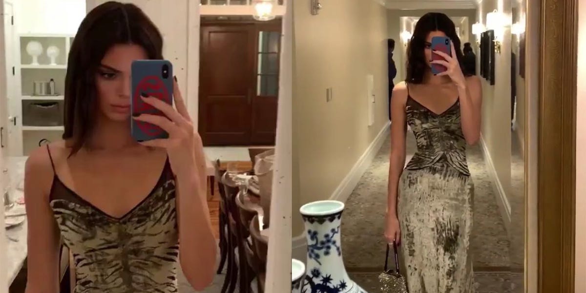 Kendall Jenner Wears Same Shirt as Kourtney Kardashian, Ushers in