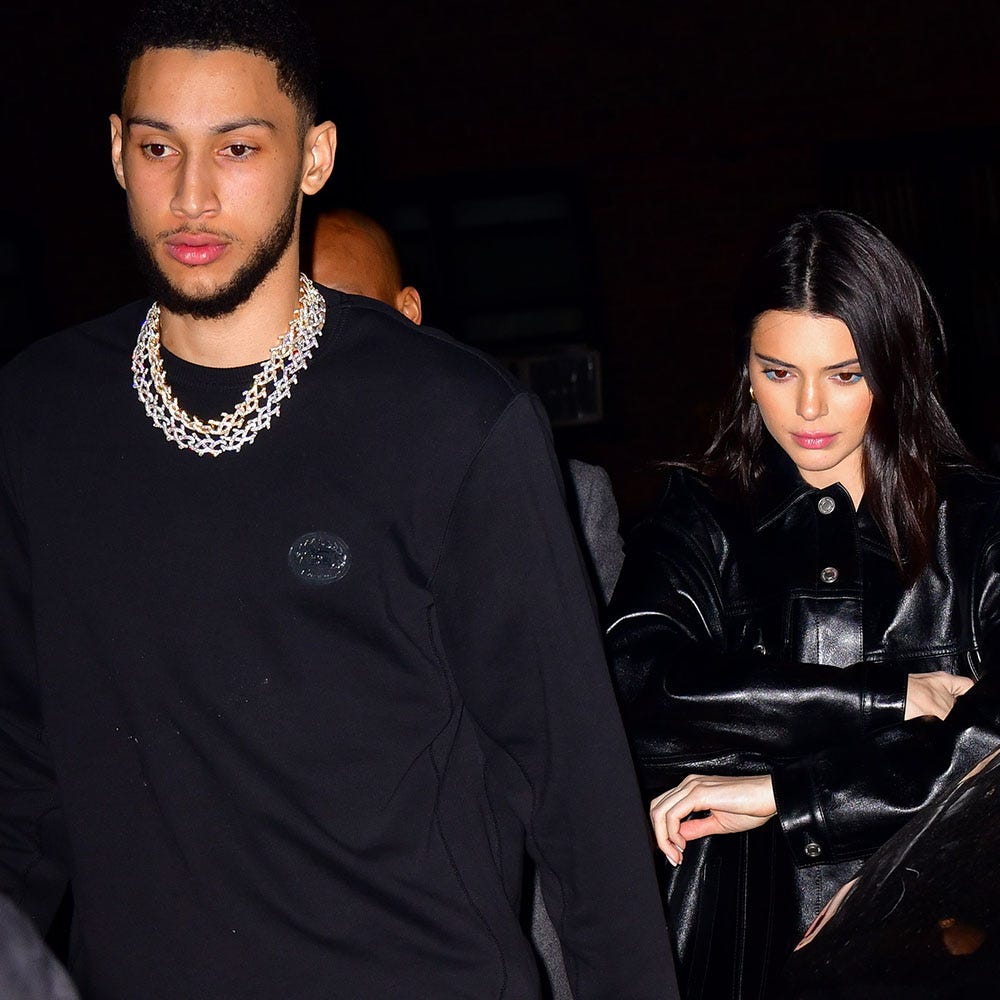 Kendall Jenner Shows PDA with Ben Simmons for Pre-Valentine's Day Date ...