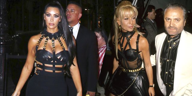 Pastoor Zus Millimeter Kim Kardashian in Versace Met Gala Afterparty - Kim Kardashian Met Gala  Looks
