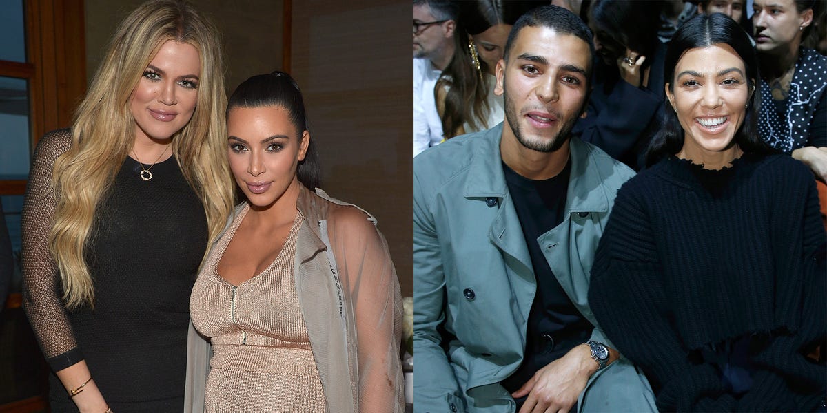 Kim And Khloé Kardashian Threw Serious Shade At Kourtneys Ex Younes Bendjima