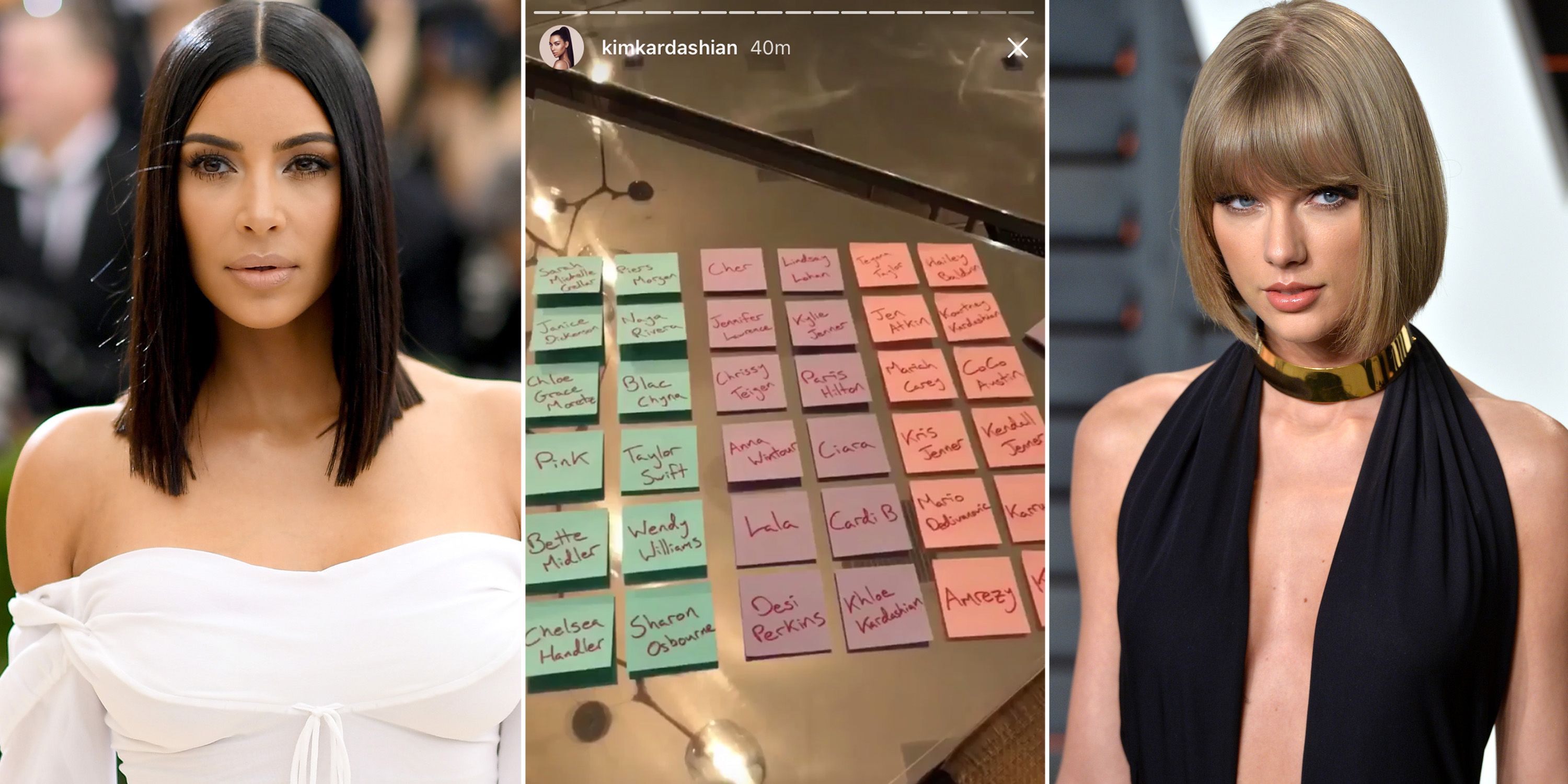 Kim Kardashian Is Sending Taylor Swift a Valentine's Day Gift Kim Kardashian Is Sending Taylor Swift a Valentine's Day Gift