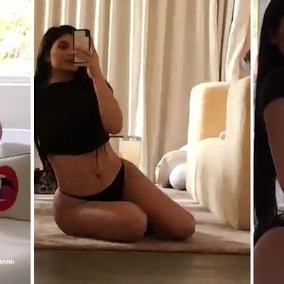 Kylie Jenner Shows Off Her Post-Baby Body a Month After Giving Birth to  Stormi