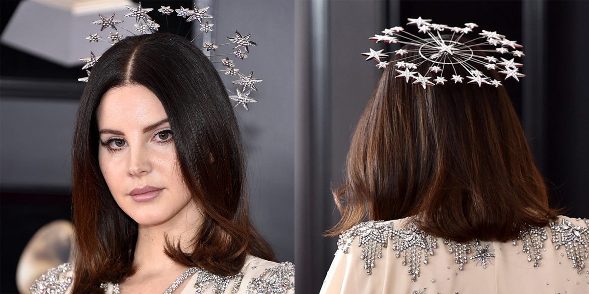 Lana Del Rey Literally Wore a Halo to the Grammys