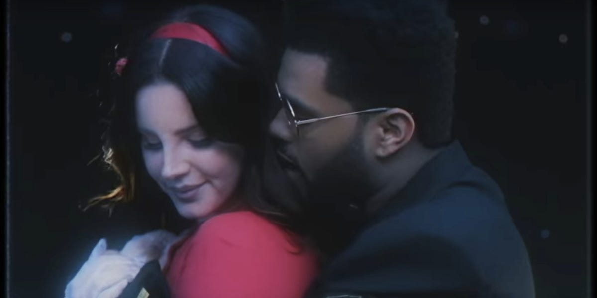 Lana Del Rey and The Weeknd Star in 