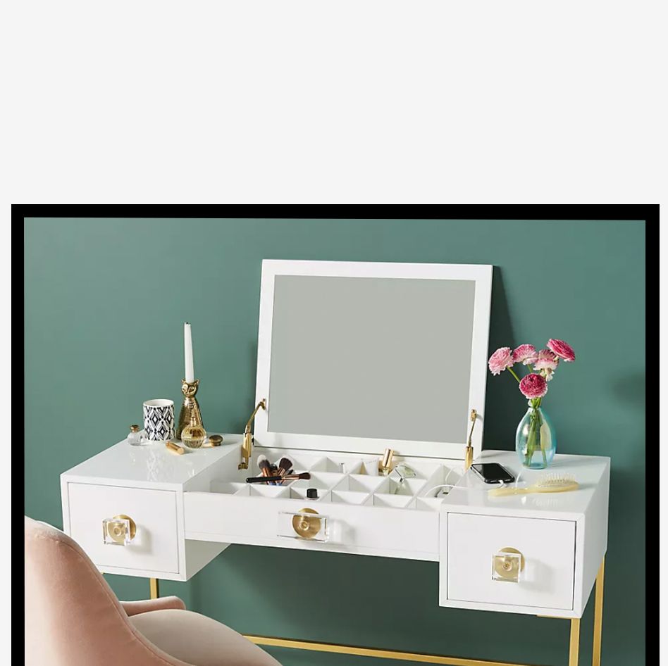 The 15 Best Makeup Vanities of 2024: West Elm, Kathy Kuo Home, and More