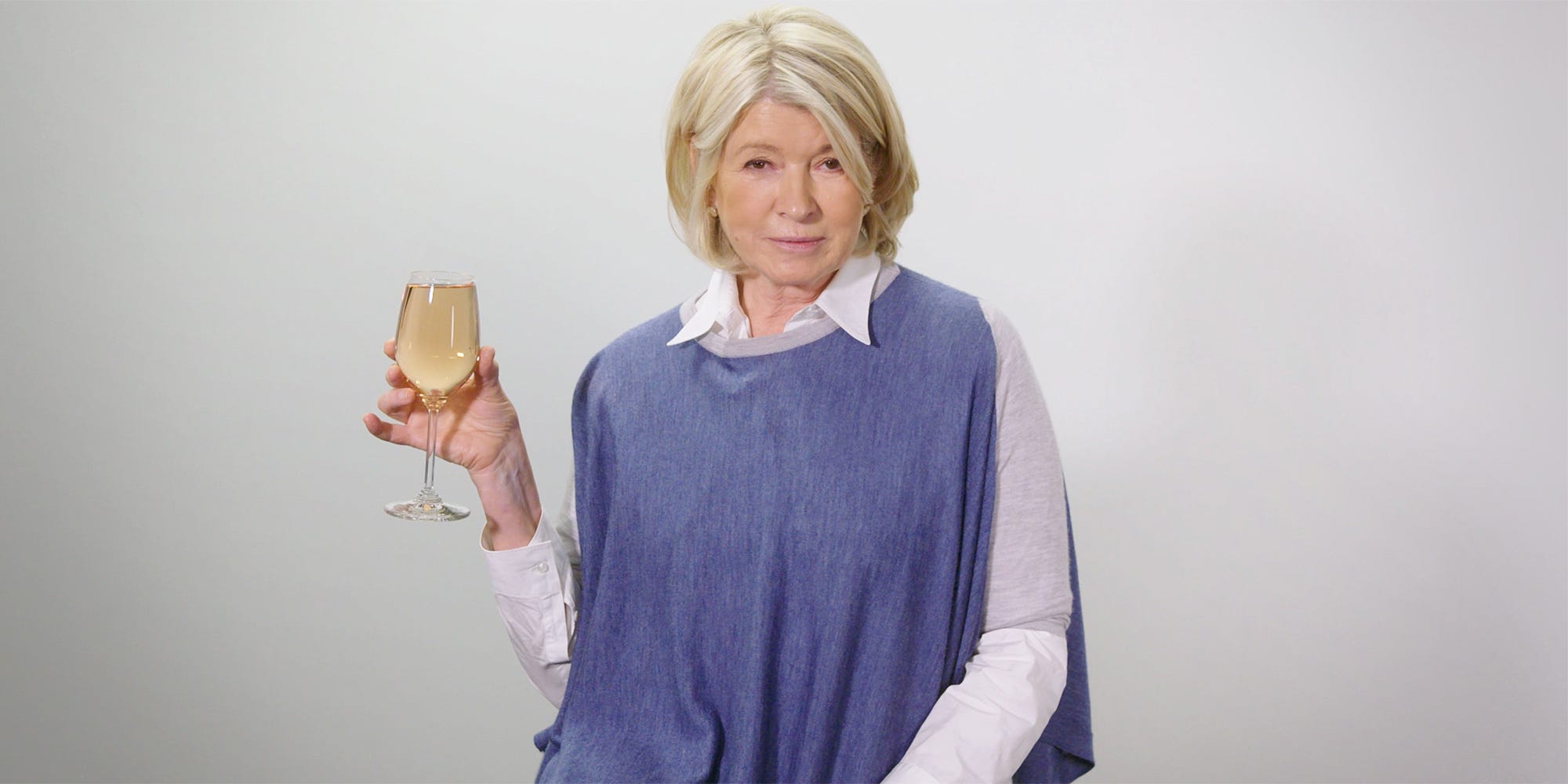 Martha Stewart Stacking Wine Glasses At A Restaurant Is Life Goals