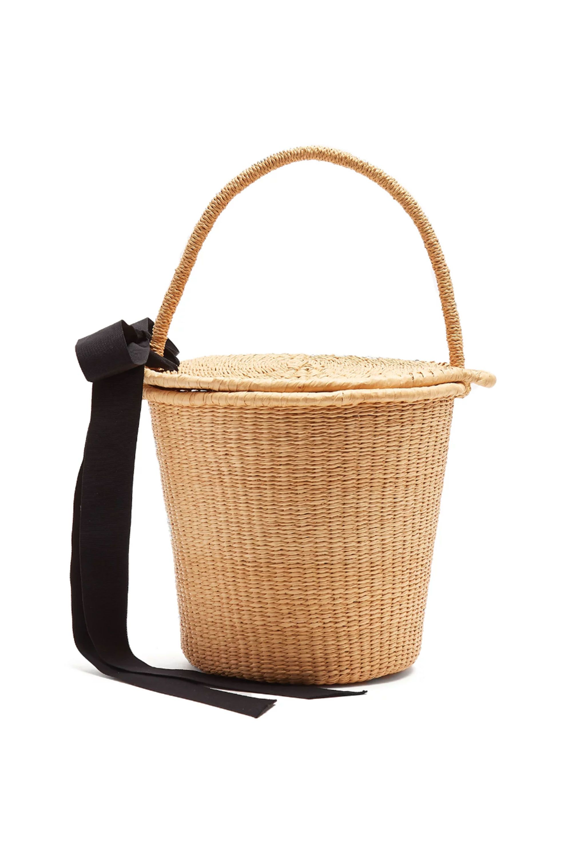 Product, Wicker, Beige, Bag, Basket, Handbag, Storage basket, Bucket, Fashion accessory, 