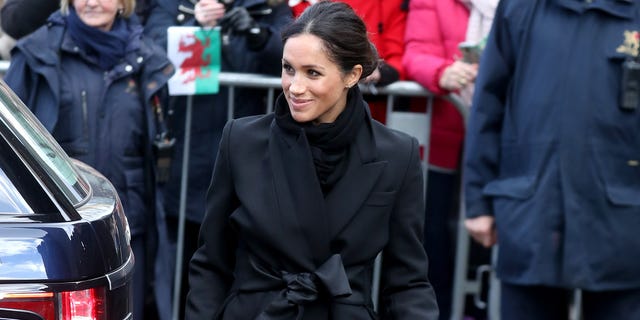 Meghan Markle Wore a Thing: Stella McCartney Belted Dress Edition