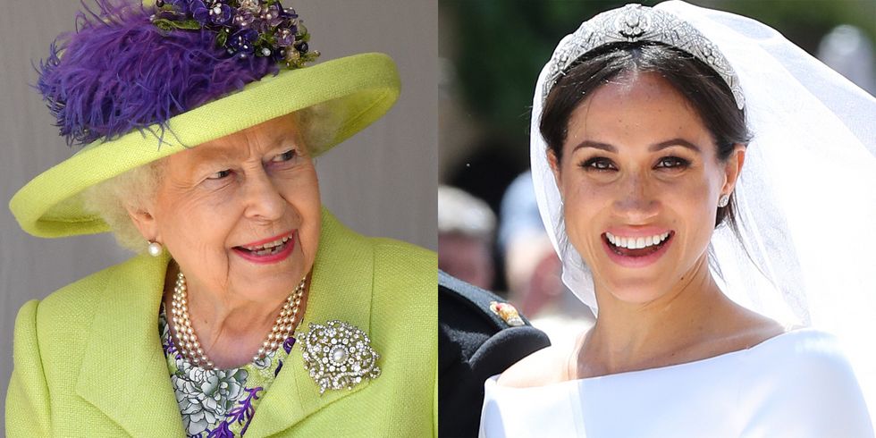 Don't Worry, Meghan Markle Did Curtsy to the Queen at the Royal Wedding