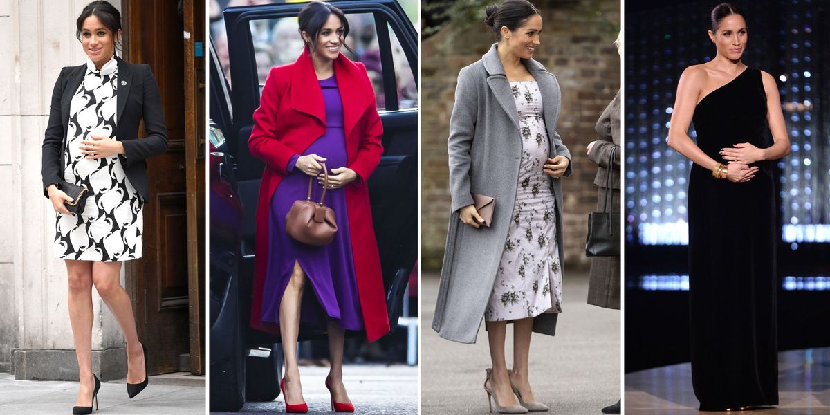 Meghan Markle Maternity Style - Meghan Markle's Best Pregnancy Outfits and  Fashion