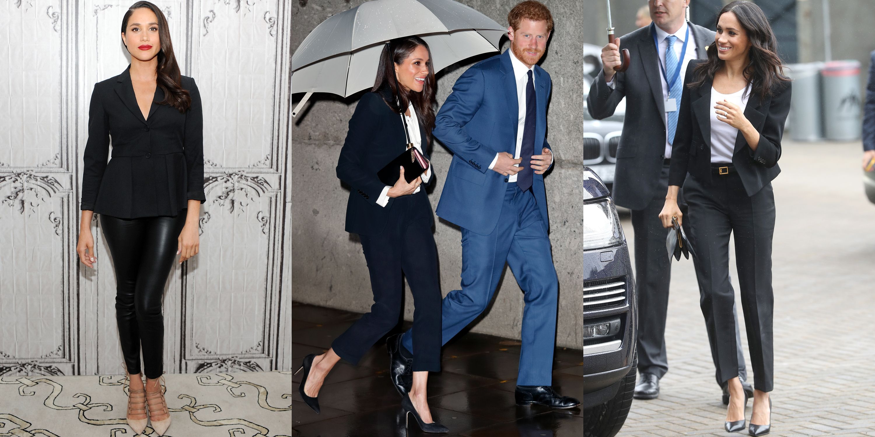 Meghan Markle Wears Chic Pantsuit for Night Out with Prince Harry: Photo  4025601 | Meghan Markle, Prince Harry Photos | Just Jared: Entertainment  News