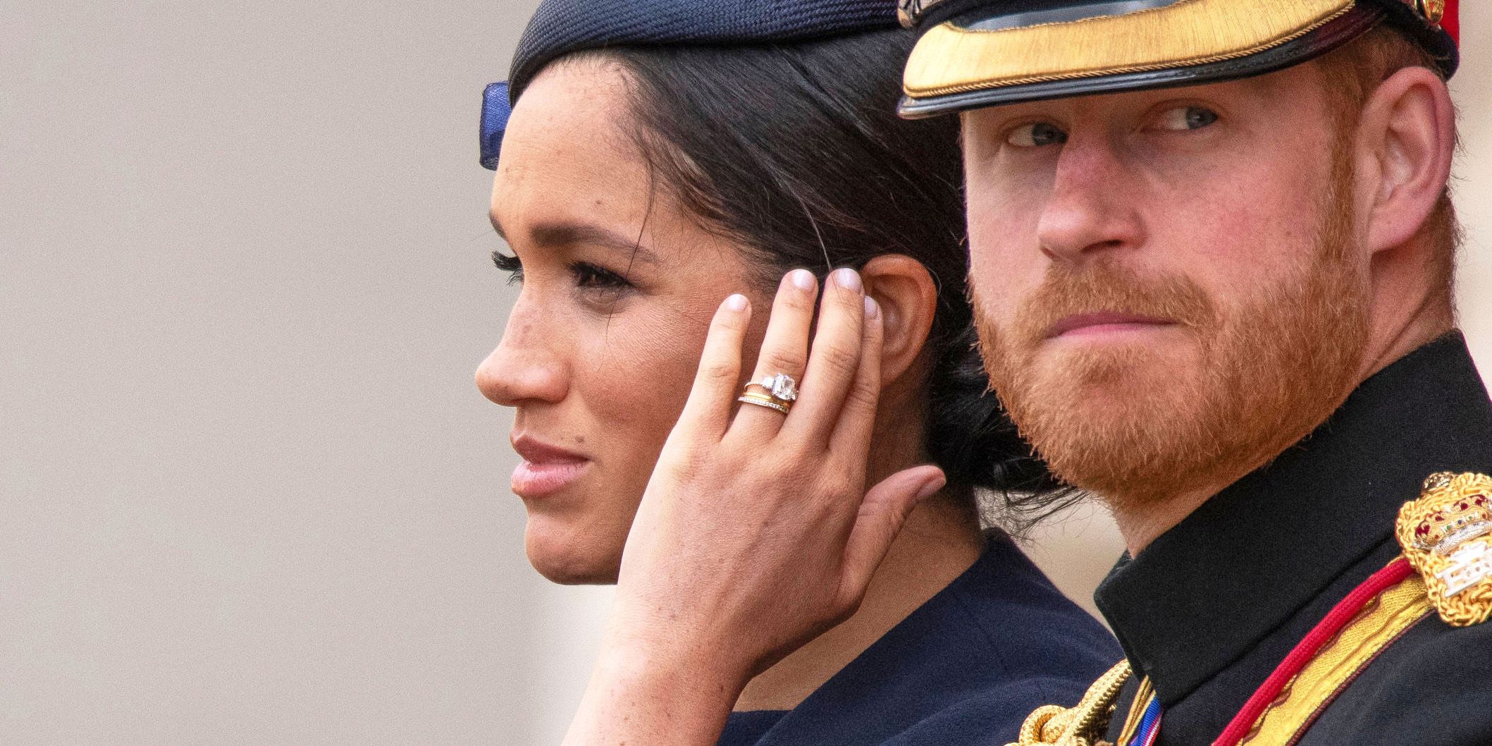 Is Meghan Markle wearing a redesigned engagement ring?