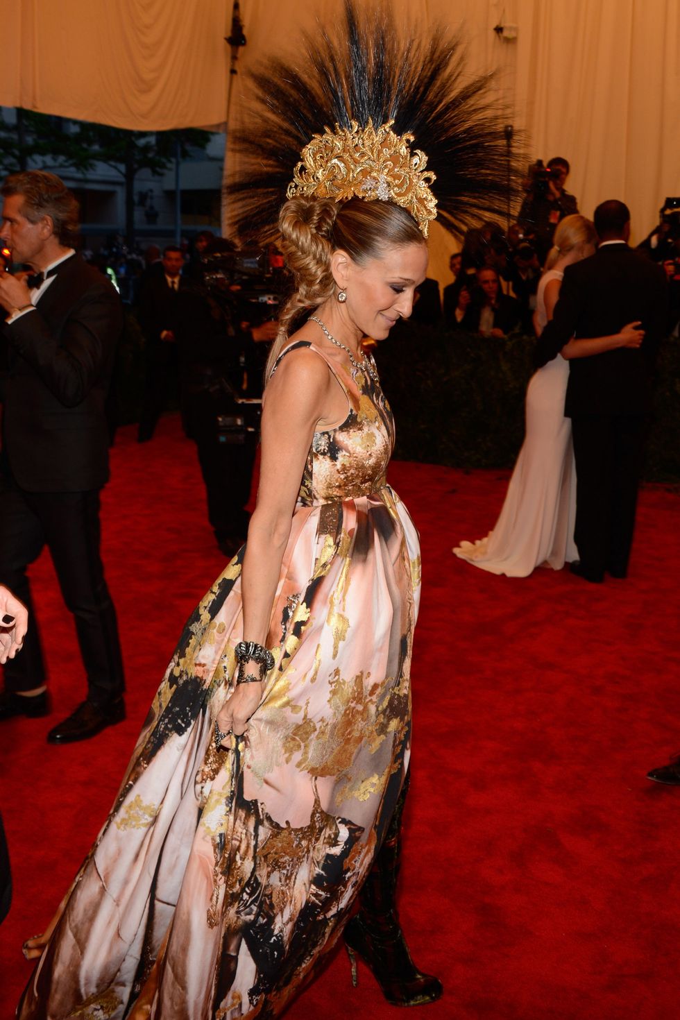 42 Craziest Met Gala Dresses of All Time - Outrageous Met Gala Red