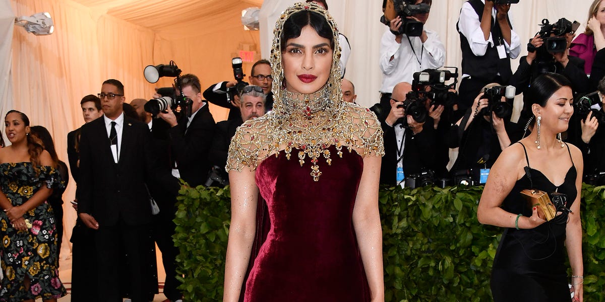 Priyanka Chopra Wears Ralph Lauren Dress to 2018 Met Gala