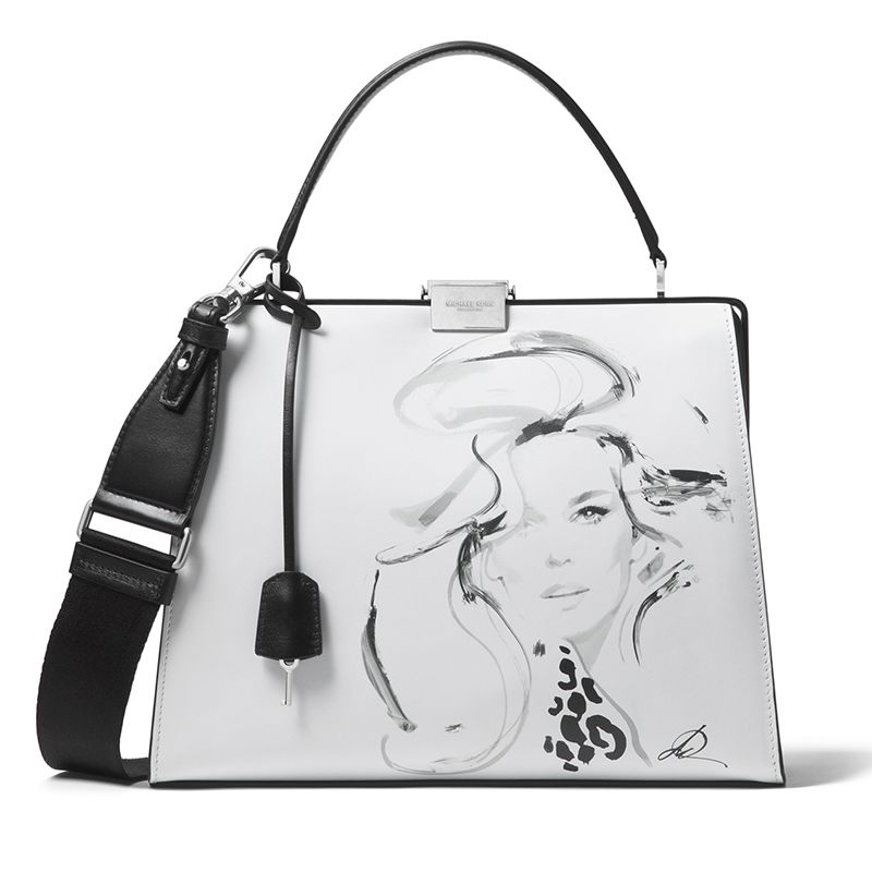 Handbag, Bag, White, Black-and-white, Fashion accessory, Tote bag, Shoulder bag, Material property, Luggage and bags, Style, 