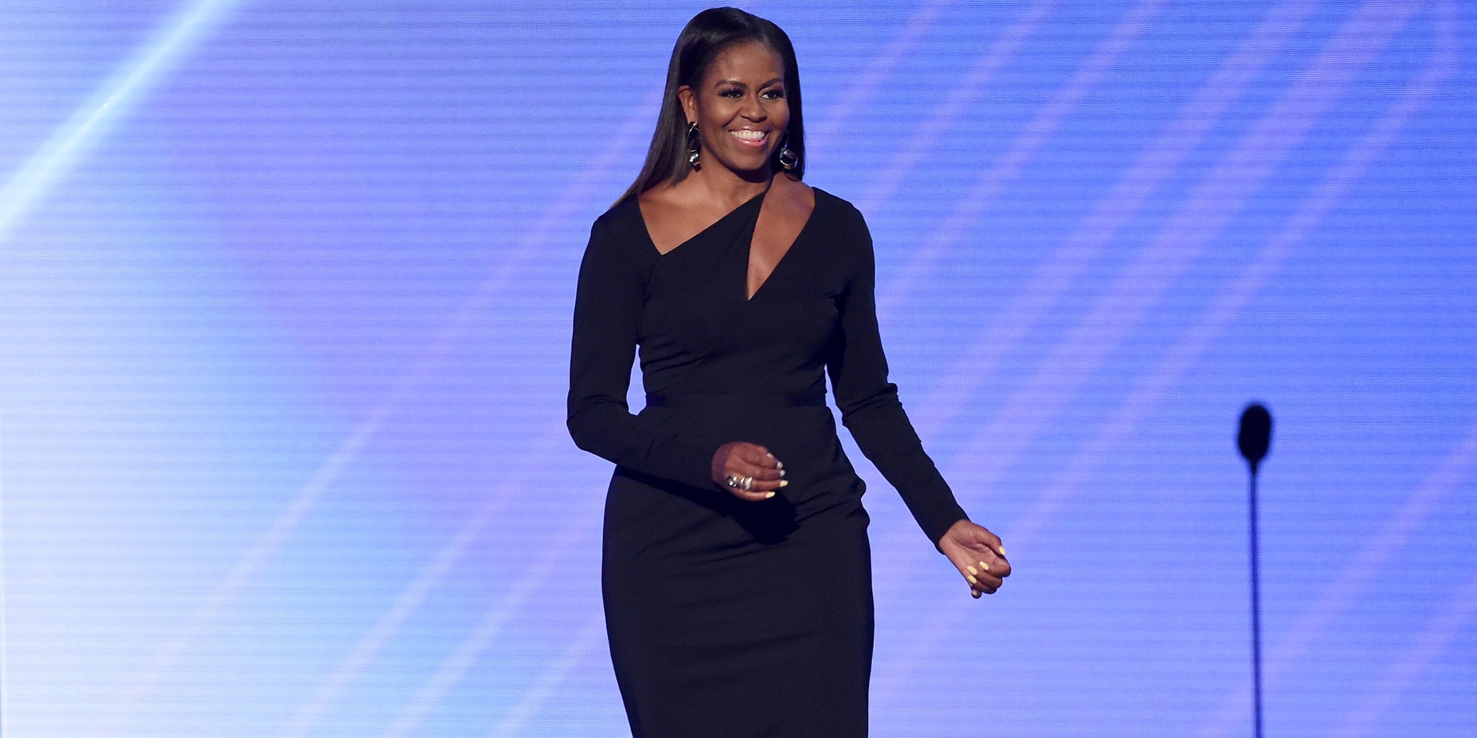 Michelle obama black dress sale