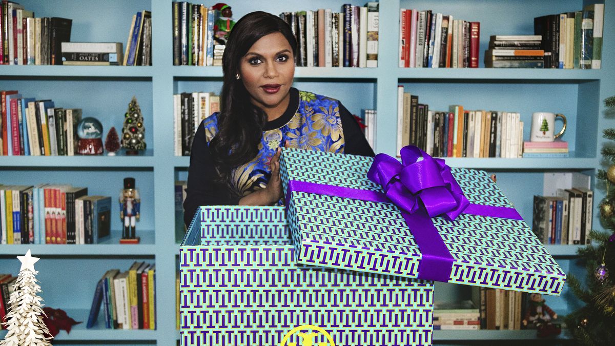 Mindy Kaling Embraces The Art of Regifting in Tory Burch's Holiday Video