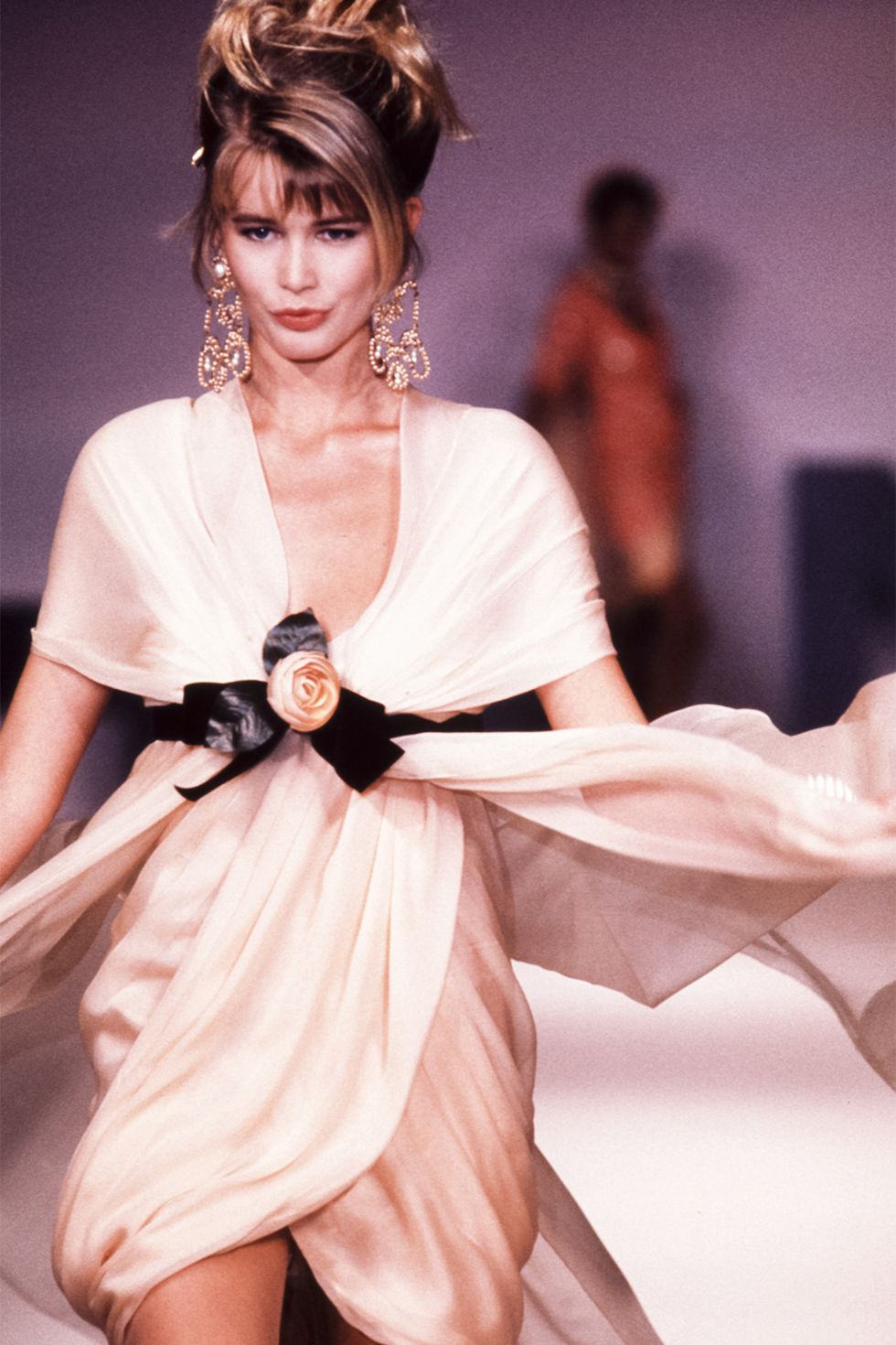 Supermodels' early runway shows, Gallery