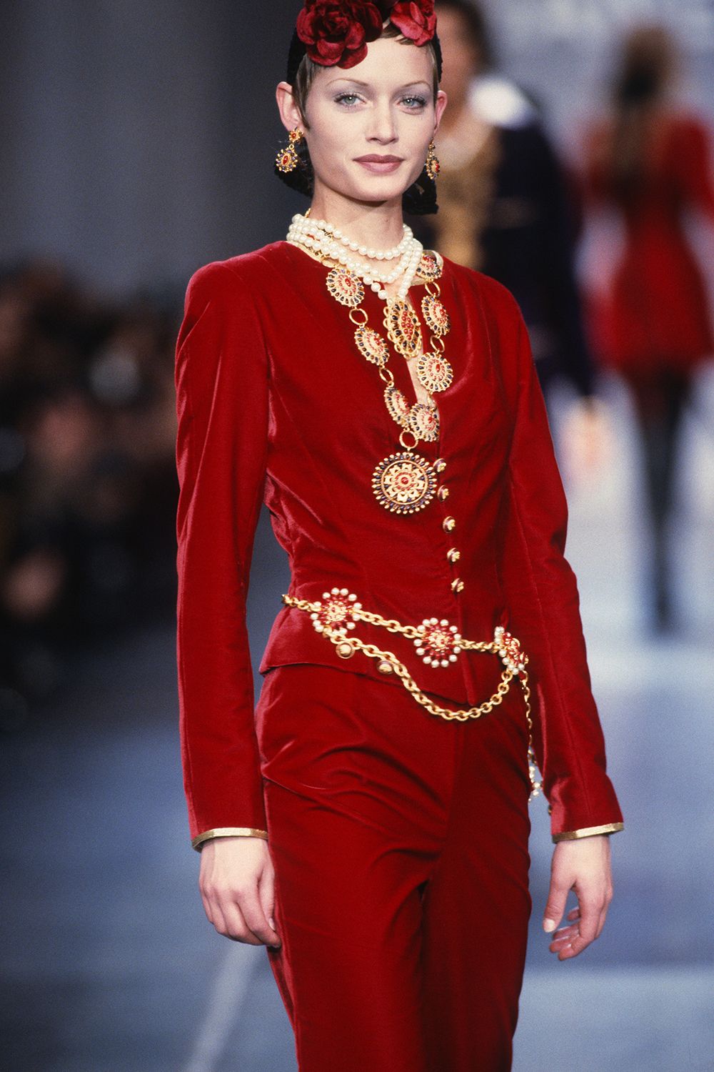 Supermodels' early runway shows, Gallery