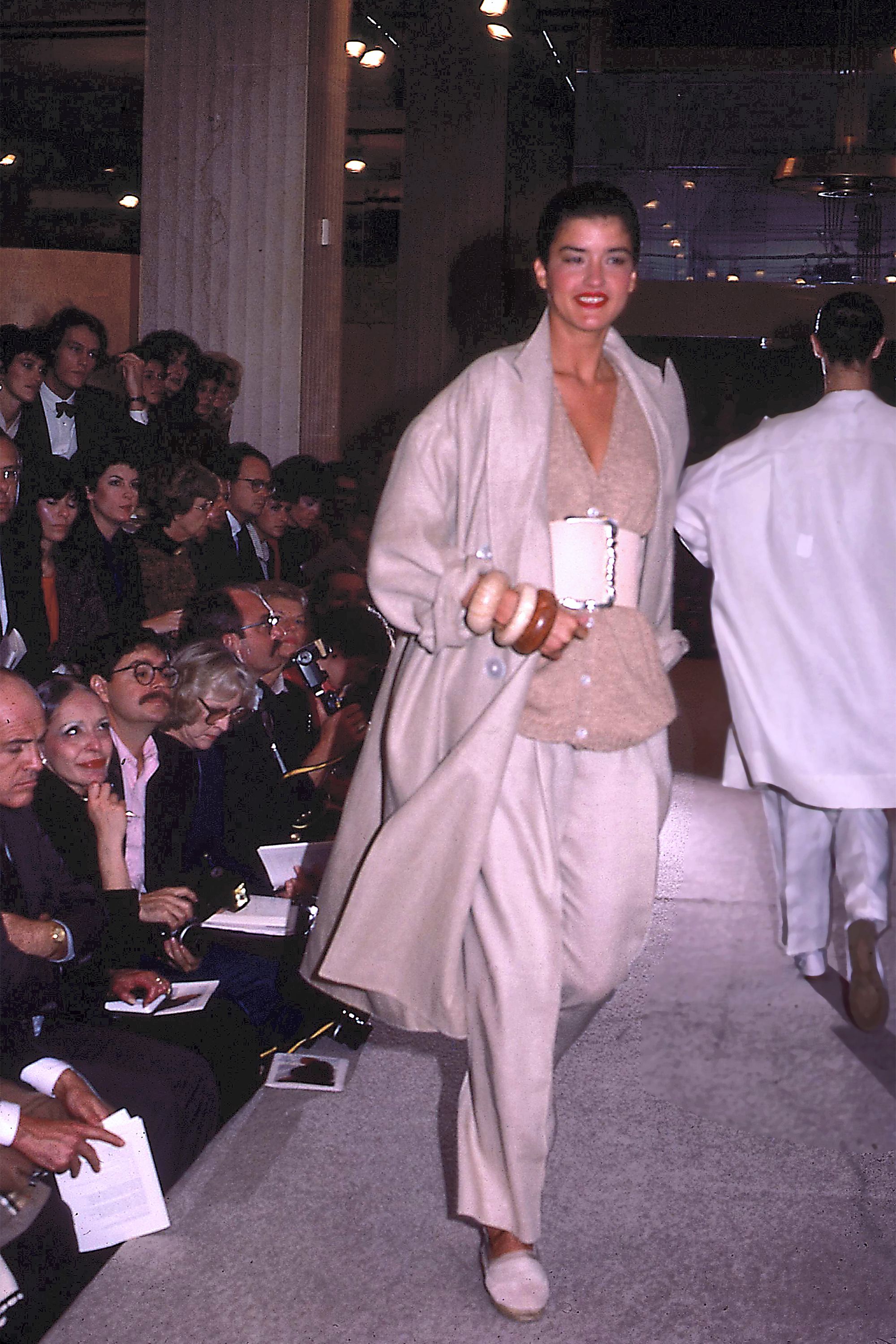 Supermodels' early runway shows, Gallery