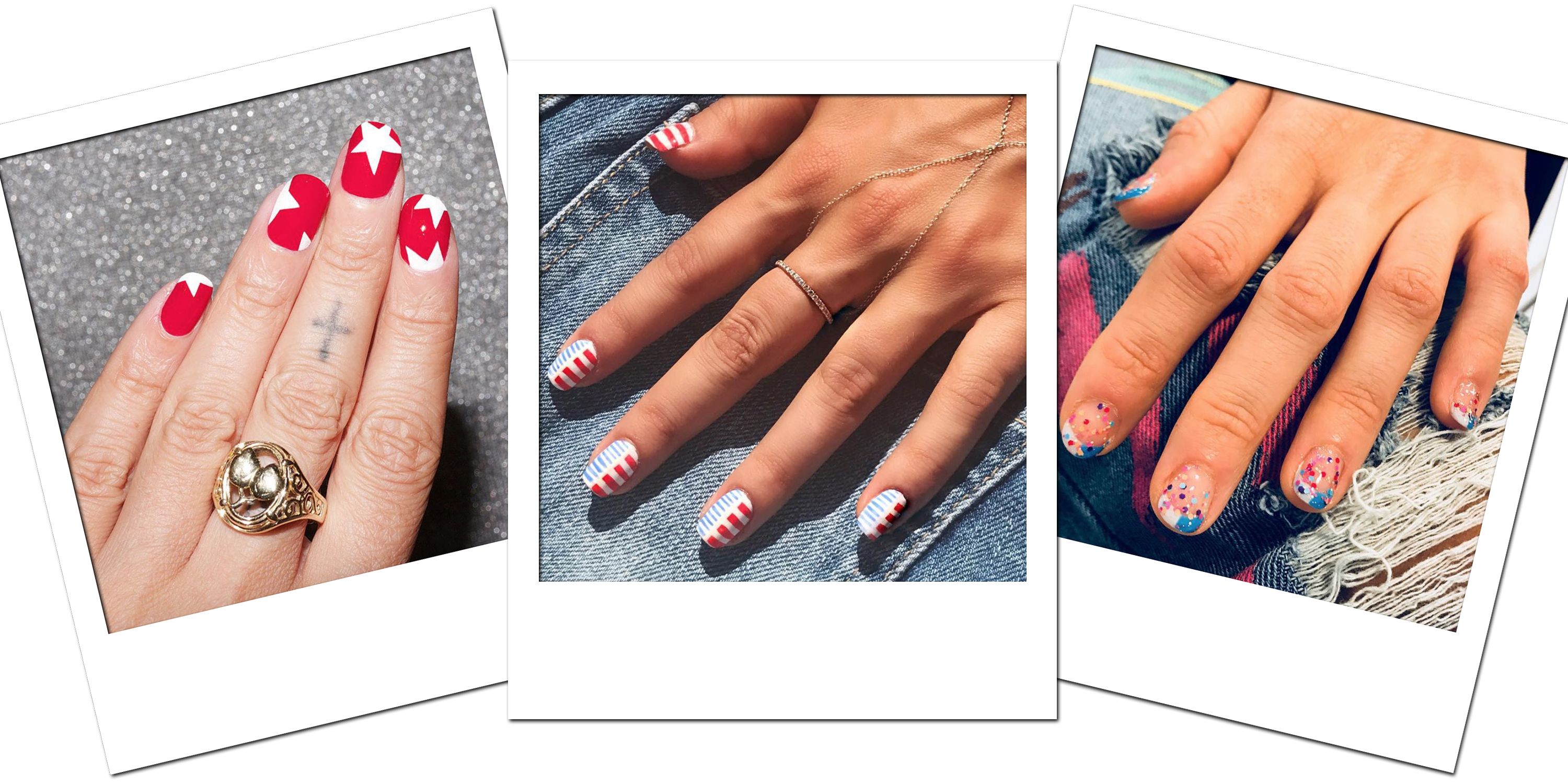 5. Firework Nail Art for the Fourth of July - wide 3