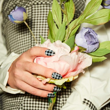 Photograph, Hand, Plant, Finger, Flower, Bouquet, Floristry, Floral design, Fashion accessory, Wildflower, 