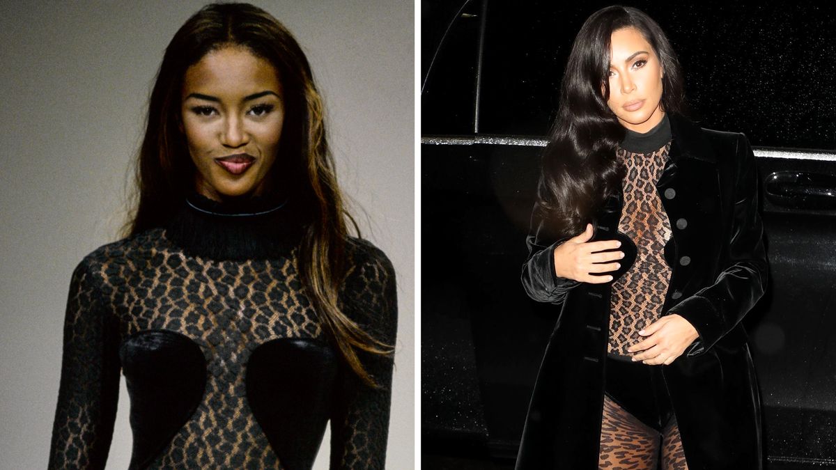 Naomi Campbell takes over NYFW with iconic '90s fashion designs
